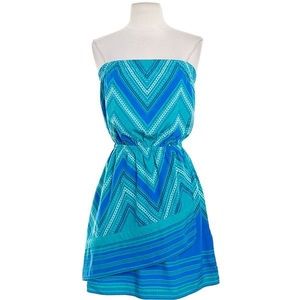 Express strapless dress